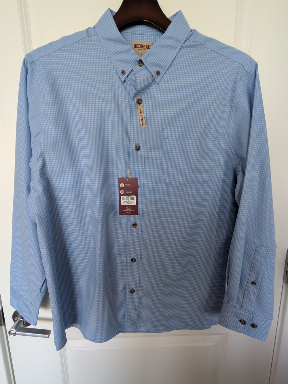 RedHead Blue Button-Down Dress Shirt